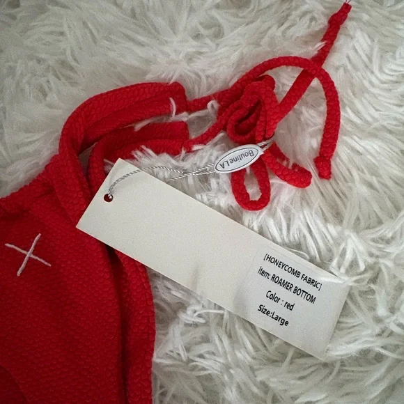 BRAND NEW* Boutine LA Red Bikini Set - Picture 4 of 5